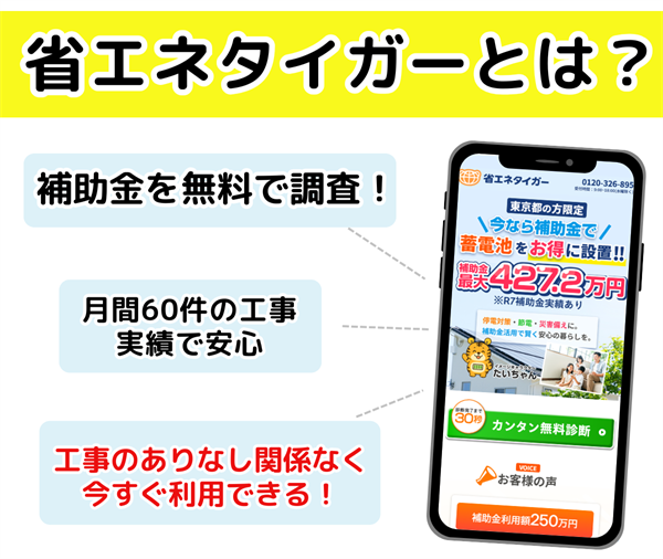 省エネタイガーの説明